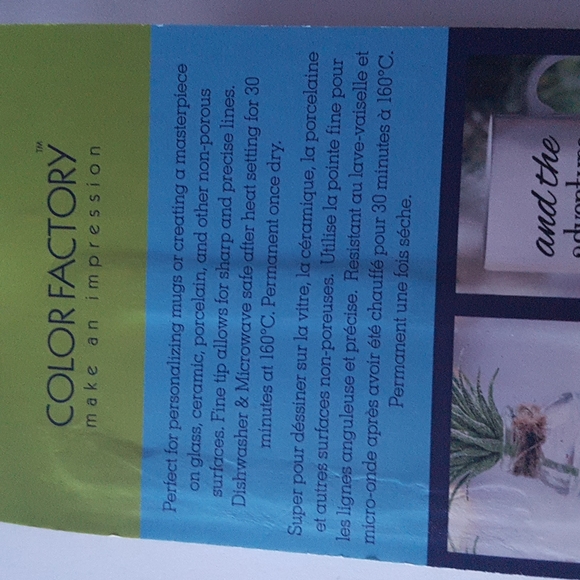 Glass Paint Fineliner Marker 3ml (White) - Picture 5 of 7